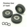 37T 40x11mm Planetary Gear Clutch Kit with 70mm Clutch Outer Ring Gear Set for Bafang 250W/350W E-bike Motor