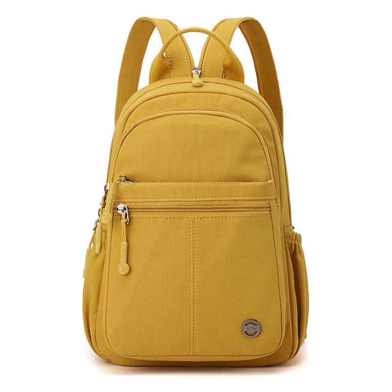 Multi-Functional Backpack Women's Chest Bag Solid Color Crossbody Bag