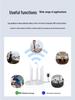 4G LTE Dual-Band Portable WiFi Router with SIM Card Slot for Enhanced Wall Penetration, 210 Mbps