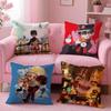 anime fantasy JJibaku SShounen HHanako Cushion Cover Pillow Case Soft Friendly Fabric  Concealed Zipper