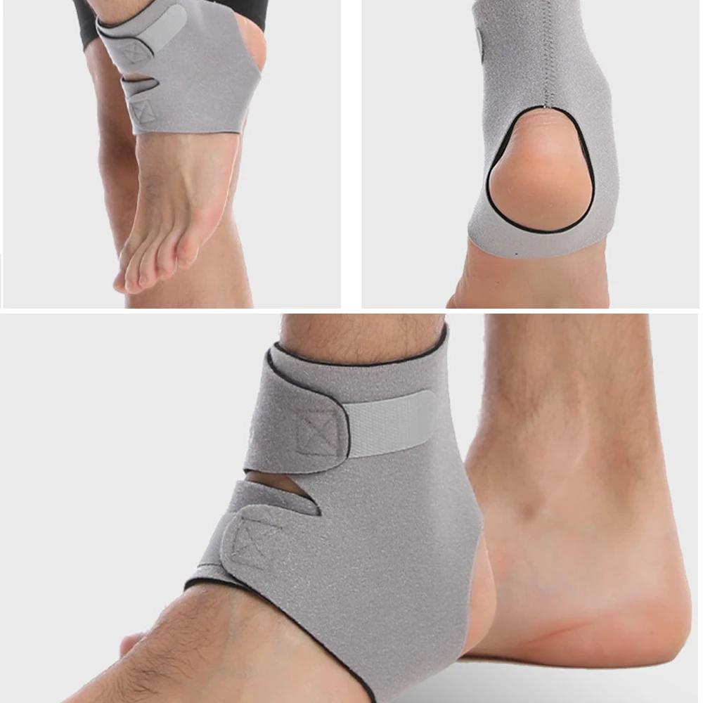 1 Stück Sport-Schutzausrüstung Fußball Knöchelstütze Basketball Knöchelbandage Nylon Knöchelschützer Kompressionsstütze