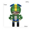 Building Block Set - DIY Assembly Collectible Mini Figures With Interchangeable Parts |Game Character Model Kits For Fans & Adults