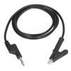   Clip Test  s Banana Plug Wire Cable Flexible for Electrical Testing J.70035‑1 4mm