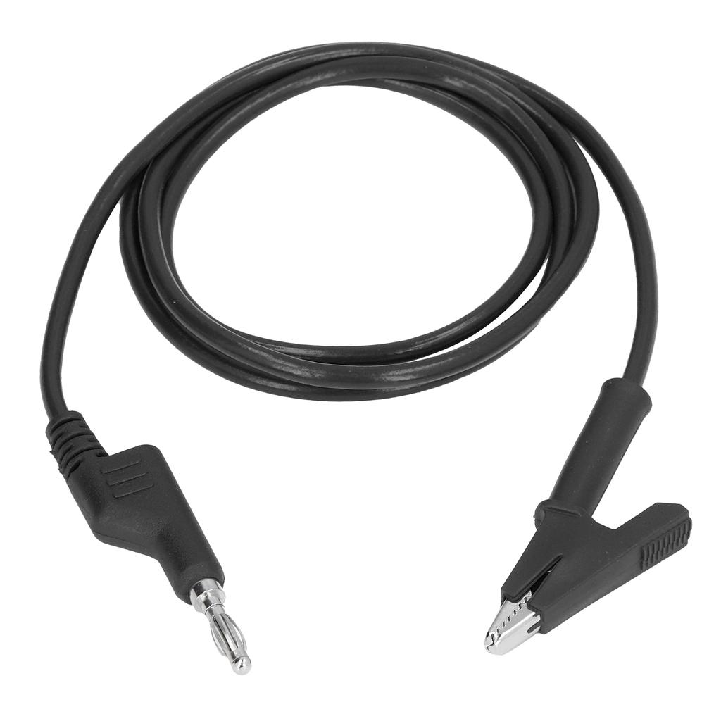   Clip Test  s Banana Plug Wire Cable Flexible for Electrical Testing J.70035‑1 4mm