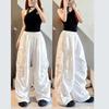 American Hip-hop Overalls for Women In Spring and Autumn High Street Design Multi-pocket Wide-leg Floor-length Pants