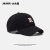 Big Head Circumference R Brown baseball cap for women in summer, extra large and wide, versatile brown hat for men, deepened cap