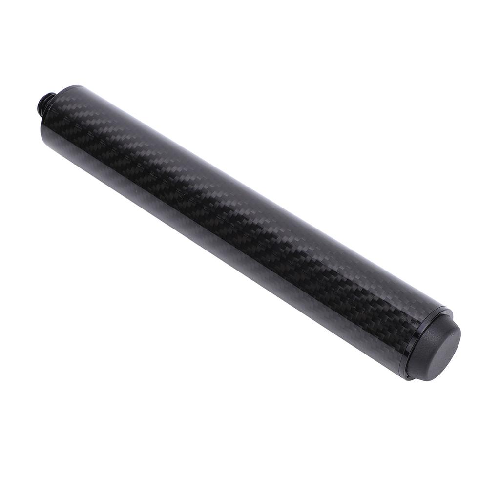 Pool Queue Verlängerung Carbon Fiber Professionelle 8 Zoll Billard Queue Extender mit Hinten Stecker für