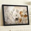 Pintura em Tela de Flores com Molduras Arte de Parede Quadro para Pendurar Desenho Decoração de Sala de Estar Casa Presente de Aniversário