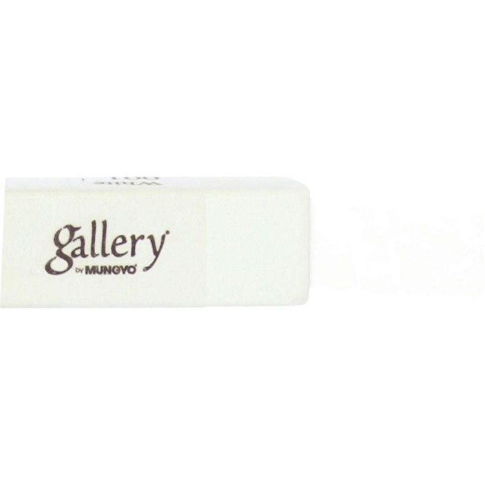 Box of 6 Soft Square White Dry Pastels