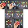Fun And Colorful 26 Letter Alphabet Cartoon Figurine Toys For Kids Educational Gift
