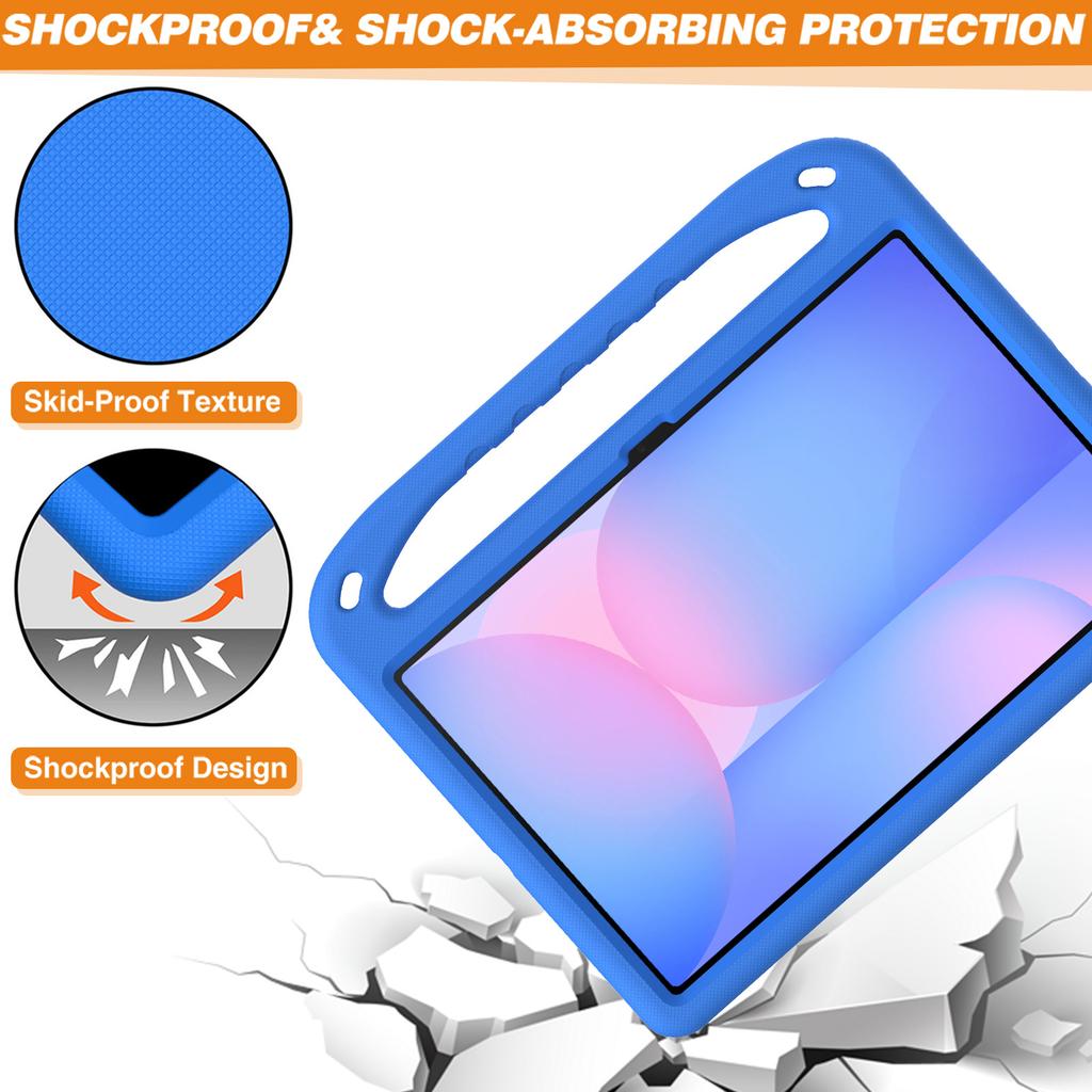EVA Stand Case For Samsung Galaxy Tab S10 FE Plus 2025 13.1 inch SM-X620 SM-X626B Full Body Protect Kids Funda Cover Hand Holder