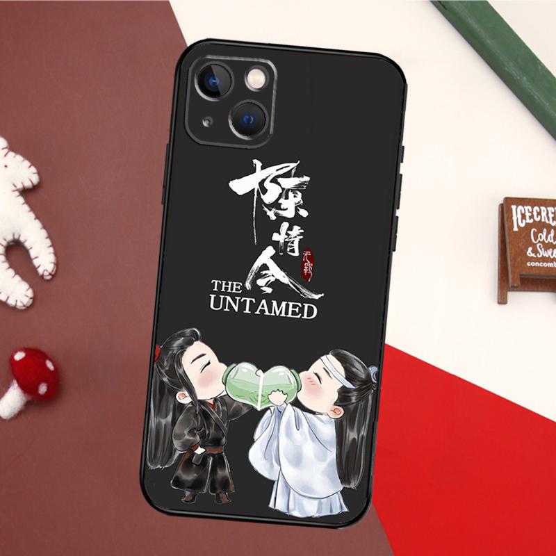 The Untamed Wei Wuxian Lan Wangji Cute Case For iPhone 16 15 14 13 12 Mini 11 Pro Max X XR XS 7 8 Plus Soft Bumper Cover