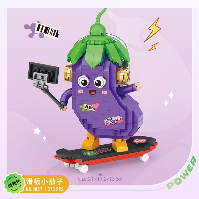 

Конструктор Овощи Спорт 3D Настольные Украшения Детские Подарки Образовательный Набор Строительных Блоков