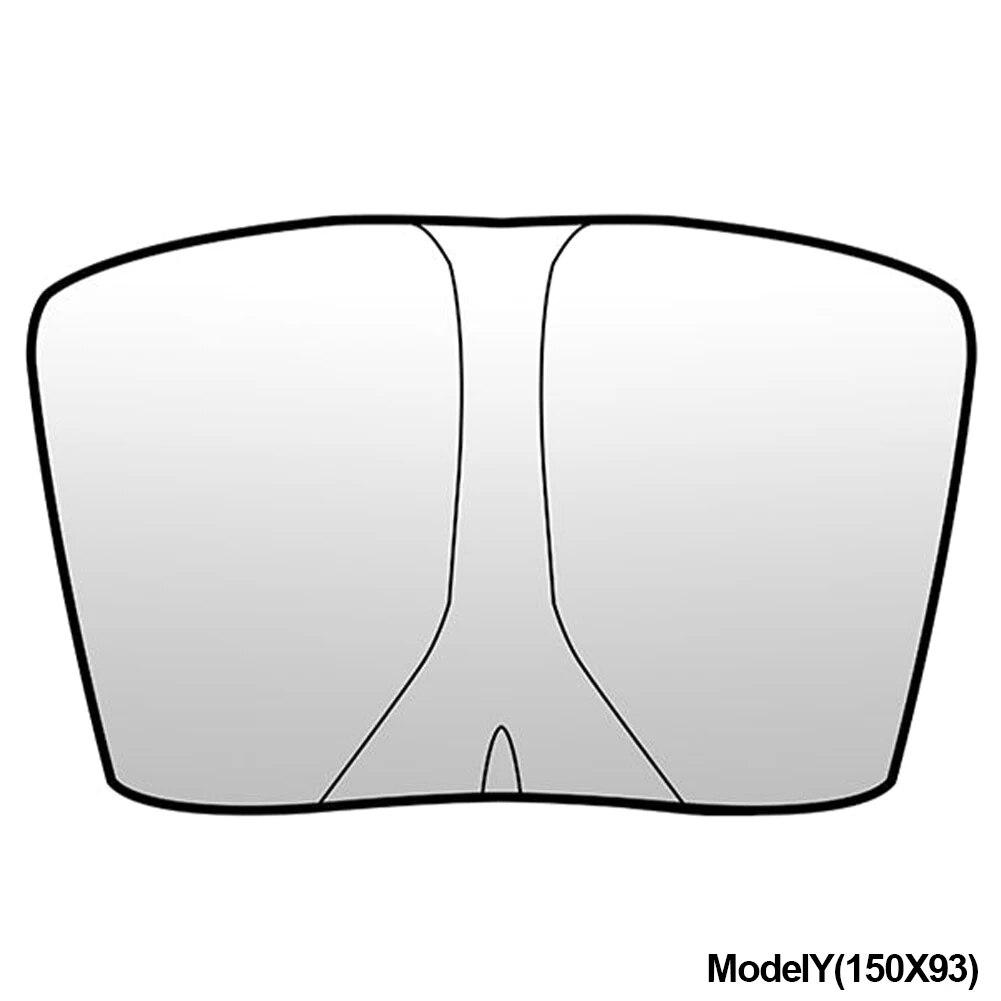 For Tesla Model 3 Y X S Car Front Windshield Sunscreen Window Sunscreen Visor Sun Shade Blocks UV Rays Protection Parasol Coche