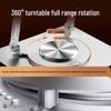 Adjustable Vertical Rotating Laptop Stand with Heat Dissipation & Foldable Design