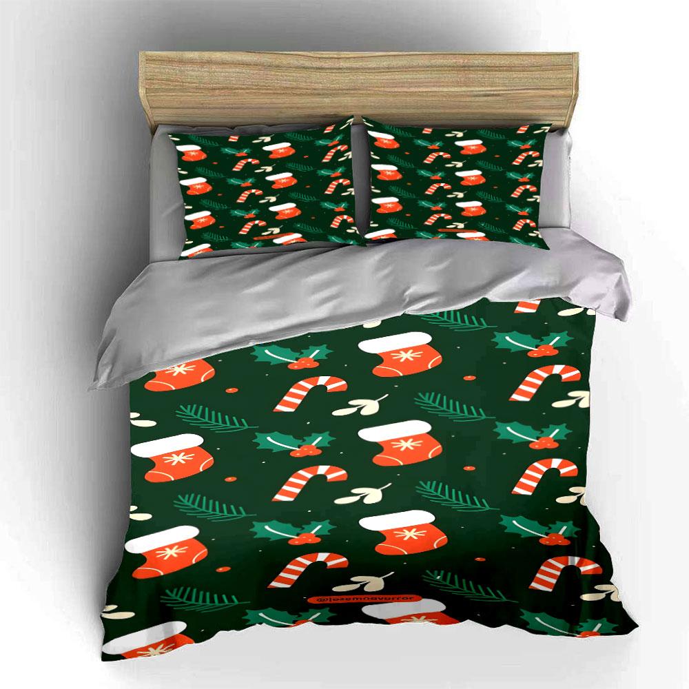Festive winter charm Bedding sets Duvet cover sets Duvet covers Pillowcases(1*Duvet Cover 2*Pillowcases without duvet insert)