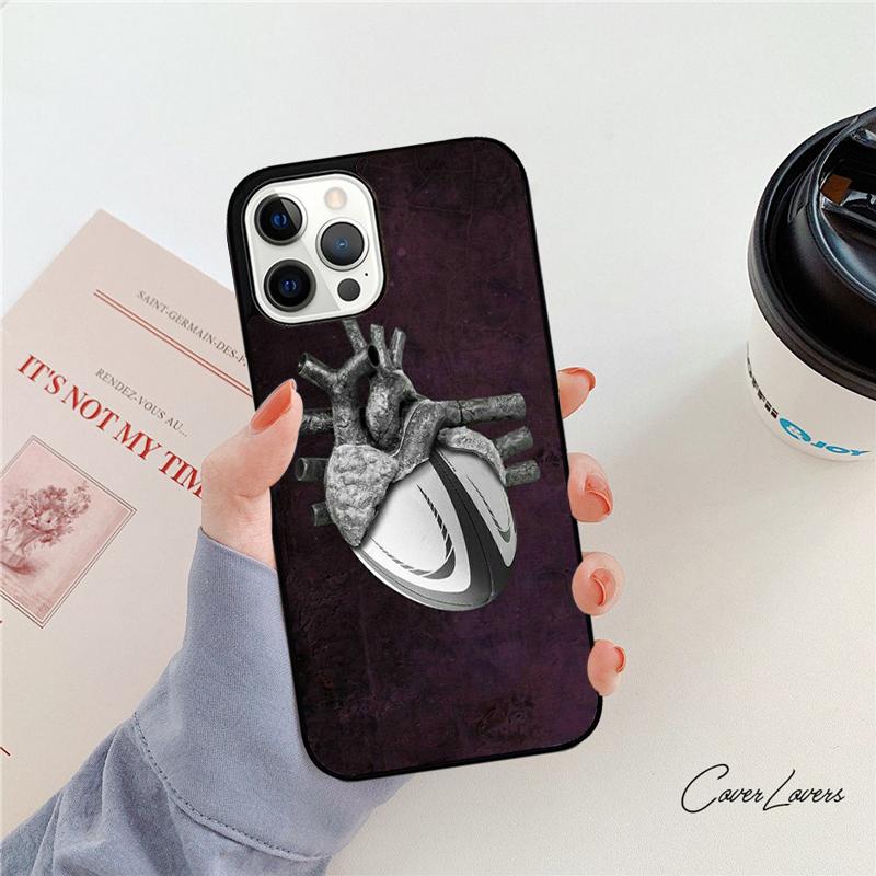 Rugby Football Sport Phone Case For Apple iPhone 17 Air 11 Pro Max Plus SE2020 Coque For iPhone 17 Air 14 15 16 13 12 Max Cover