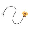 Flower Pattern Hearing Aid Clip Cute Portable Hearing Aid Hairclip Lanyard Accessory