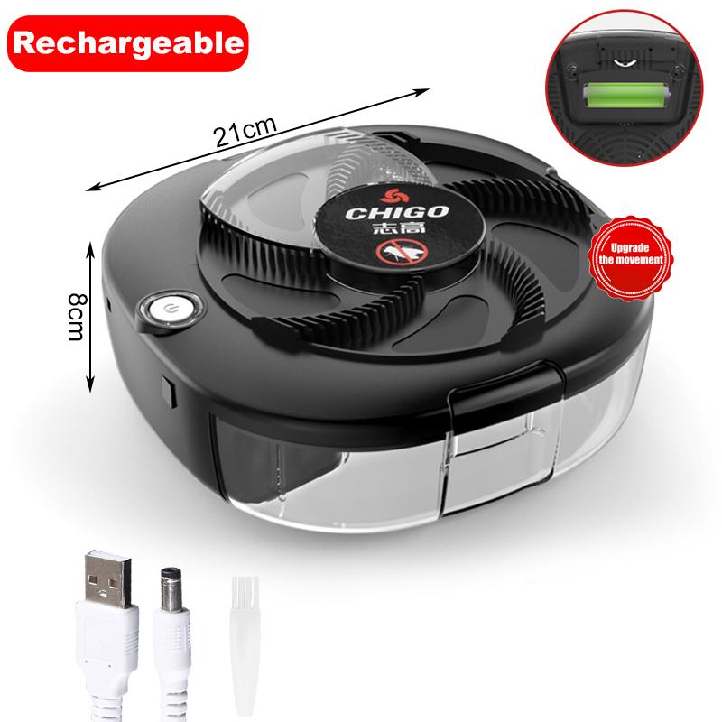 Electric Flies Killer Fly Trap Automatic Pest Catcher Fly Killer Pest Reject Control Repeller Indoor Outdoor Flycatcher Househol 4