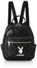 Mini Backpack PL Mini Backpack for Women Black 23cm 10cm [Playboy] PL-MBBK37 Height Width 19.5cm Depth