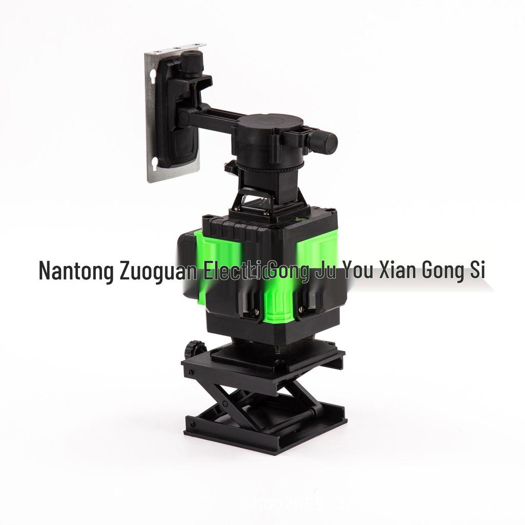 Zelené světlo Vysoká přesnost 8/12/16 liniový laserový vodováha pro vnitřní/venkovní automatické vyrovnávání