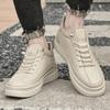 Plus Size British Style Genuine Leather Men Shoes Trend Comfortable Casual Shoes Moccasins Men Flats Shoes