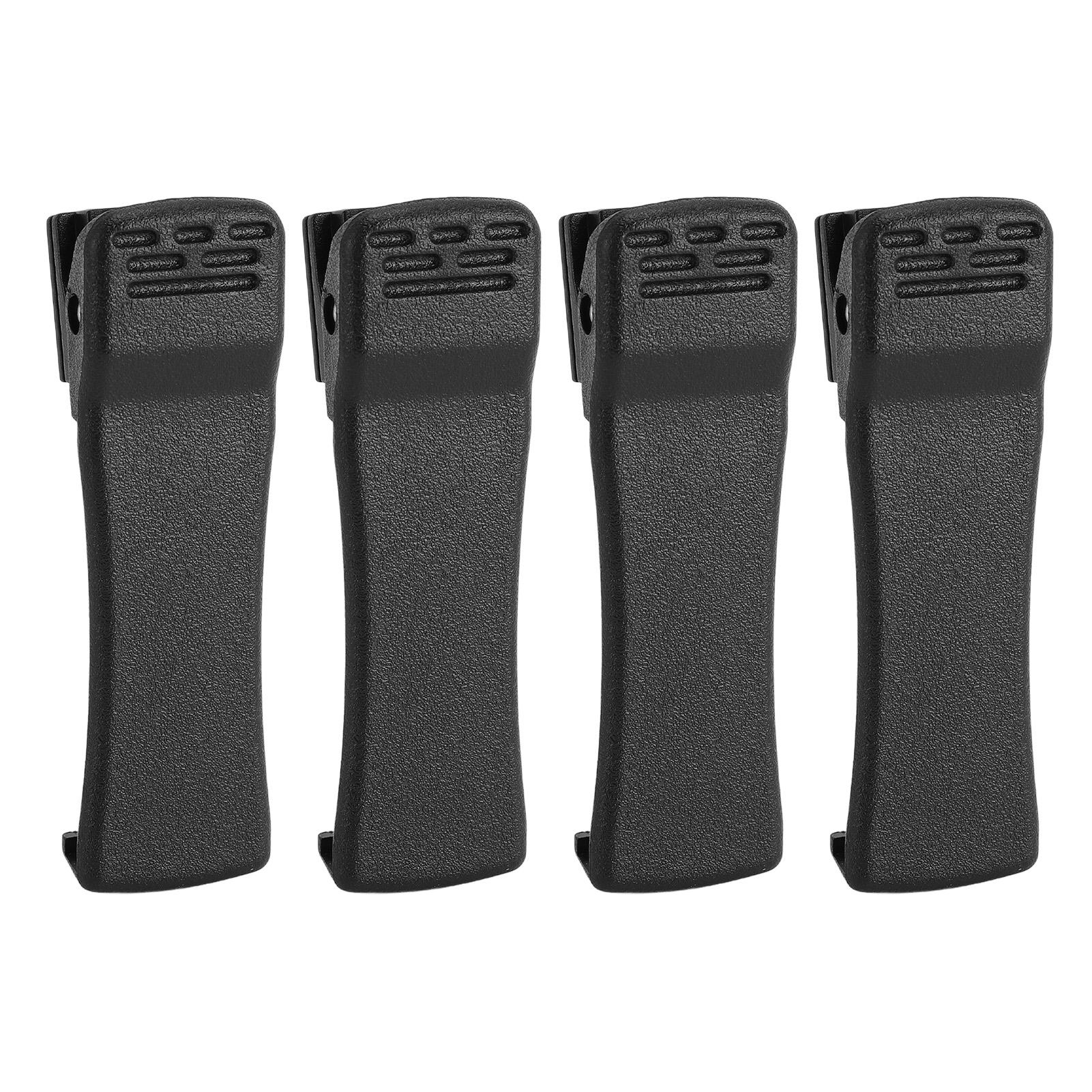 

4PCS Two Way Talk Radio Belt Clip ABS Portable Radio Belt Clip Replacement for TAIT TP9100 TP9135