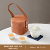 Travel tea set, ceramic teapot, teacup for one person, travel express cup souvenir birthday gift