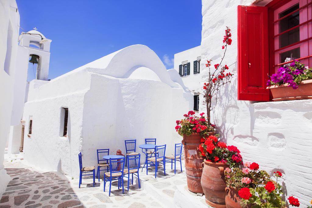 Photomural Greek Street Non-Woven 368x254