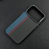 For Magsafe Carbon Fiber Texture Armor Case For 17 17Pro Max 16 Pro Ultrathin Alloy Lens Wireless Charge Hard Cover Coque