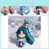 Colorful Genshin Impact Keychain Silicone Character Designs Perfect For Fans