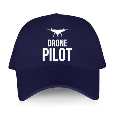 Herr Original Fritidshatt Hip Hop Sportmössa Snapback DRONEPILOT mode Grafiskt tryck Keps tonåringar dam populära hattar