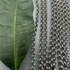 Rust-Resistant Stainless Steel Chain with Crystal Tassel Pendant for DIY Jewelry.
