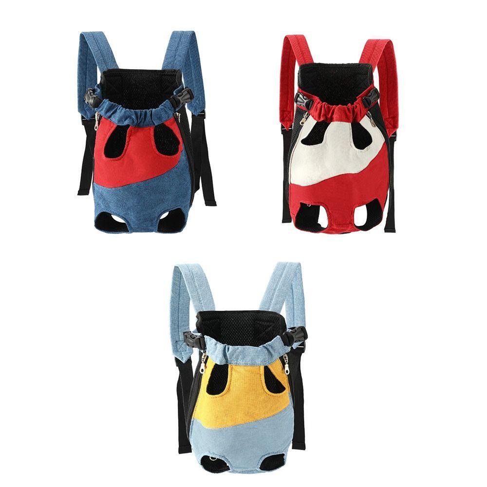 Large Space Pet Carrying Backpack Breathable Dog Backpack Pet Outing Bag  Pet Travel