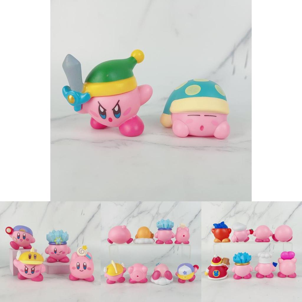 Cute Kirby Pvc Figure Perfect Gift For Gamers And Anime Fans 5-7cm High
