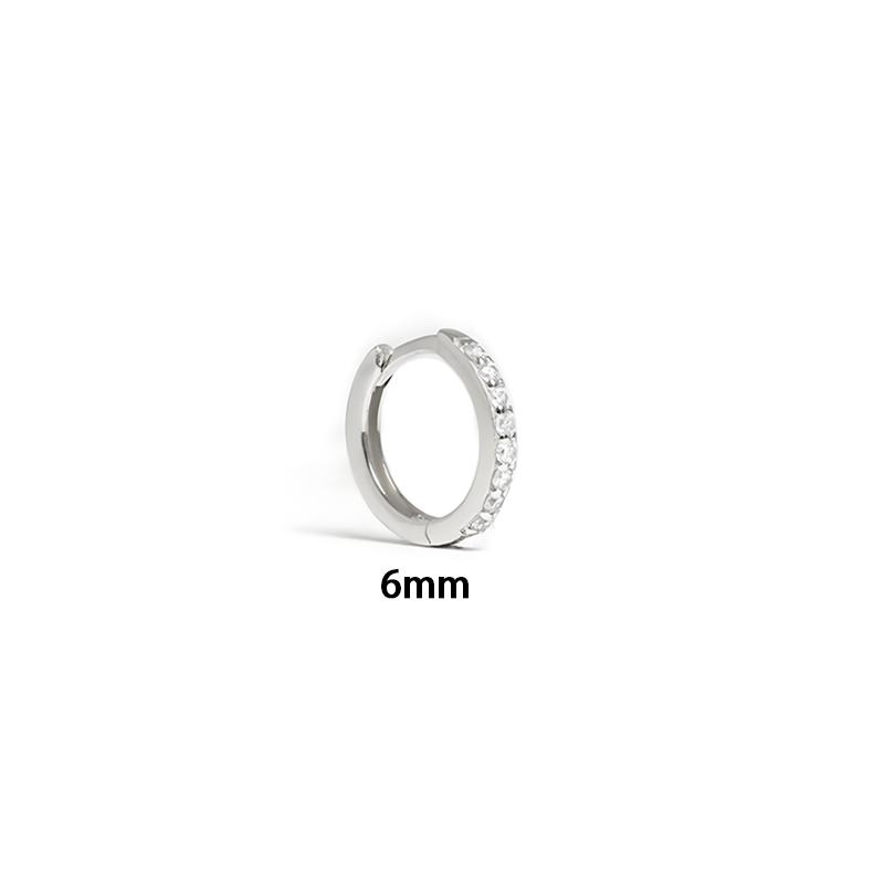 1 Set Metal Circle Drop Small Earrings For Women Trend Pendant Piercing Earrings Set Jewelry Gift