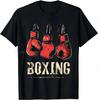 Sporty Boxing Oversized Tshirt Red Gloves For True Fighters Unisexs Clothing Cotton Tshirt Tops Camisetas Fitness T Shirt