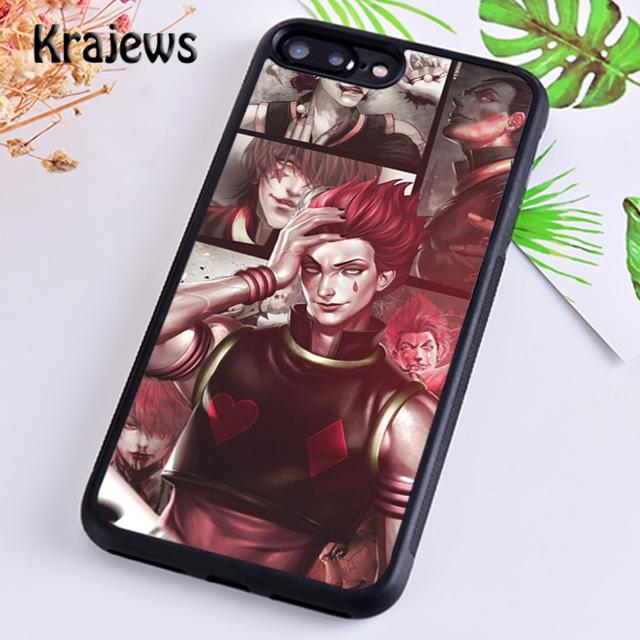 Krajews Anime Hunter X Hunter Hisoka Handyhülle Cover Für iPhone 14 5 6s 7 8 plus X XR XS 11 12 13 pro max Samsung S21 S22 ultra