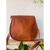 Pure Filtered Women's Goat Leather Crossbody New Messenger Handbags Brown Bag