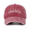 Vintage Daddy. Embroidery Caps Adjustable Baseball Cap Fashion Baseball Hats  Father's Gift