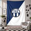 FC Zürich Wall Tapestry Home Decor Wall Hanging Cloth for Bedroom Living Room Background