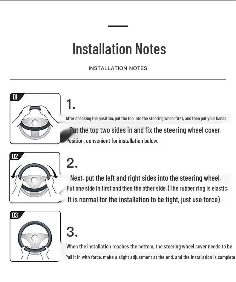 NIO EC6/ES6/ES8/ET7 Steering Wheel Cover: Genuine Leather & Suede Carbon Fiber