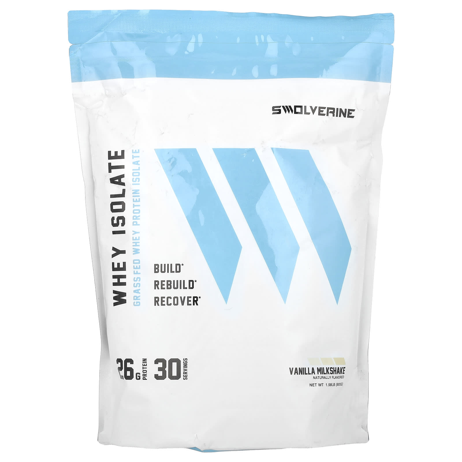 

Swolverine, whey isolate, vanilla milkshake, 1.98 lb (900 g)