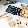 Holzspielzeug für die Küche, zum Rollenspiel, Essen, Kekse, Kaffee, Nachmittagstee-Set, Kinderhaus, Spiel, pädagogisches Kochspiel, Spielzeug für Mädchen