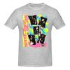 80s Nkotb On The Block Happy Campus Style Tshirt Korean Style Sweet Cool Rich Color Cotton Tee