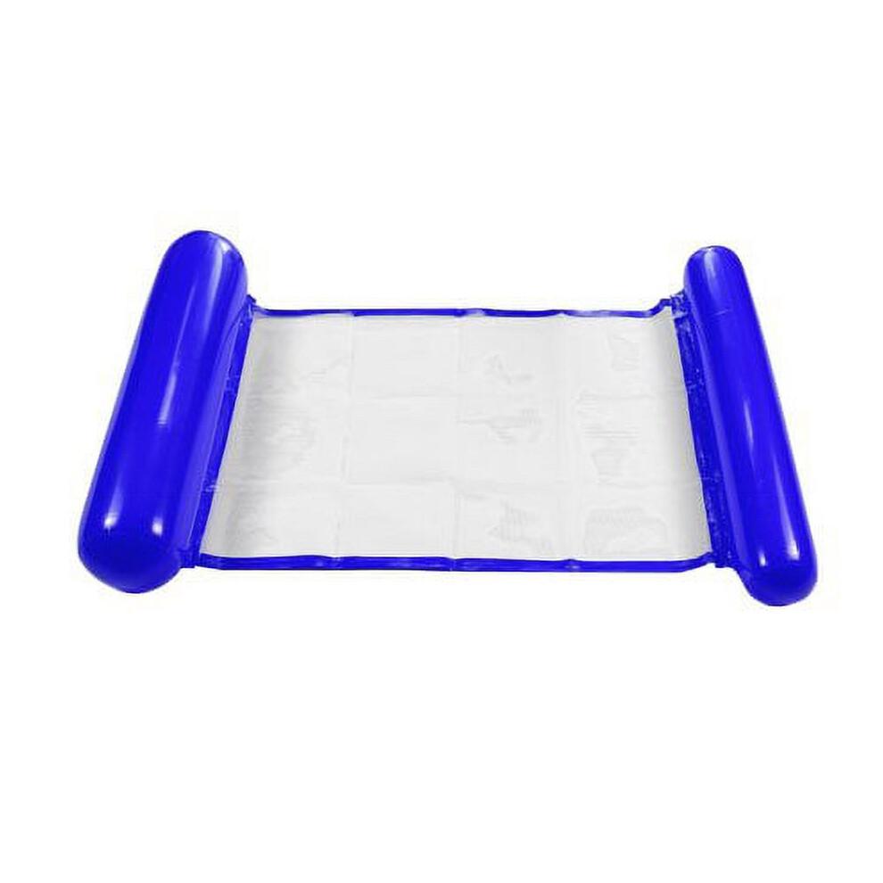 Hamac gonflable aquatique Sinhoon, matelas flottant pour piscine, chaise longue portable, 130 x 71 cm