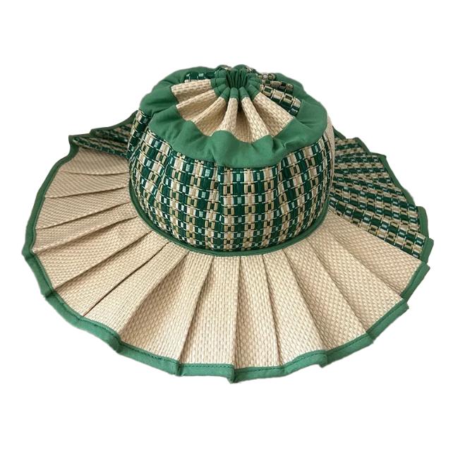 S/M/L/XL Spring Summer Casual Plaid Wide Brim Sun Hats for Women Men Outdoor Sunshade Hat Foldable Straw Hat  Sombrero Hombre