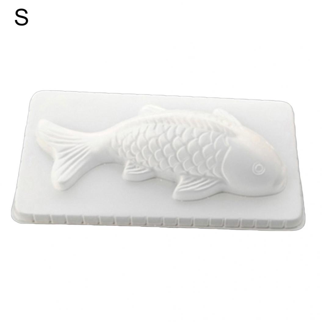 

Форма для выпечки, мыла, шоколада в виде рыбки S