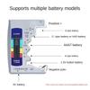BT-886 Portable Battery Capacity Indicator Compact Size Lithium Battery Level Tester Digital Display Battery Voltage Meter