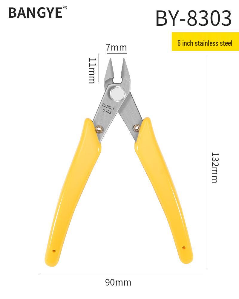170II Ruyi Mini Industrial Electronic Angled Pliers and Cutters